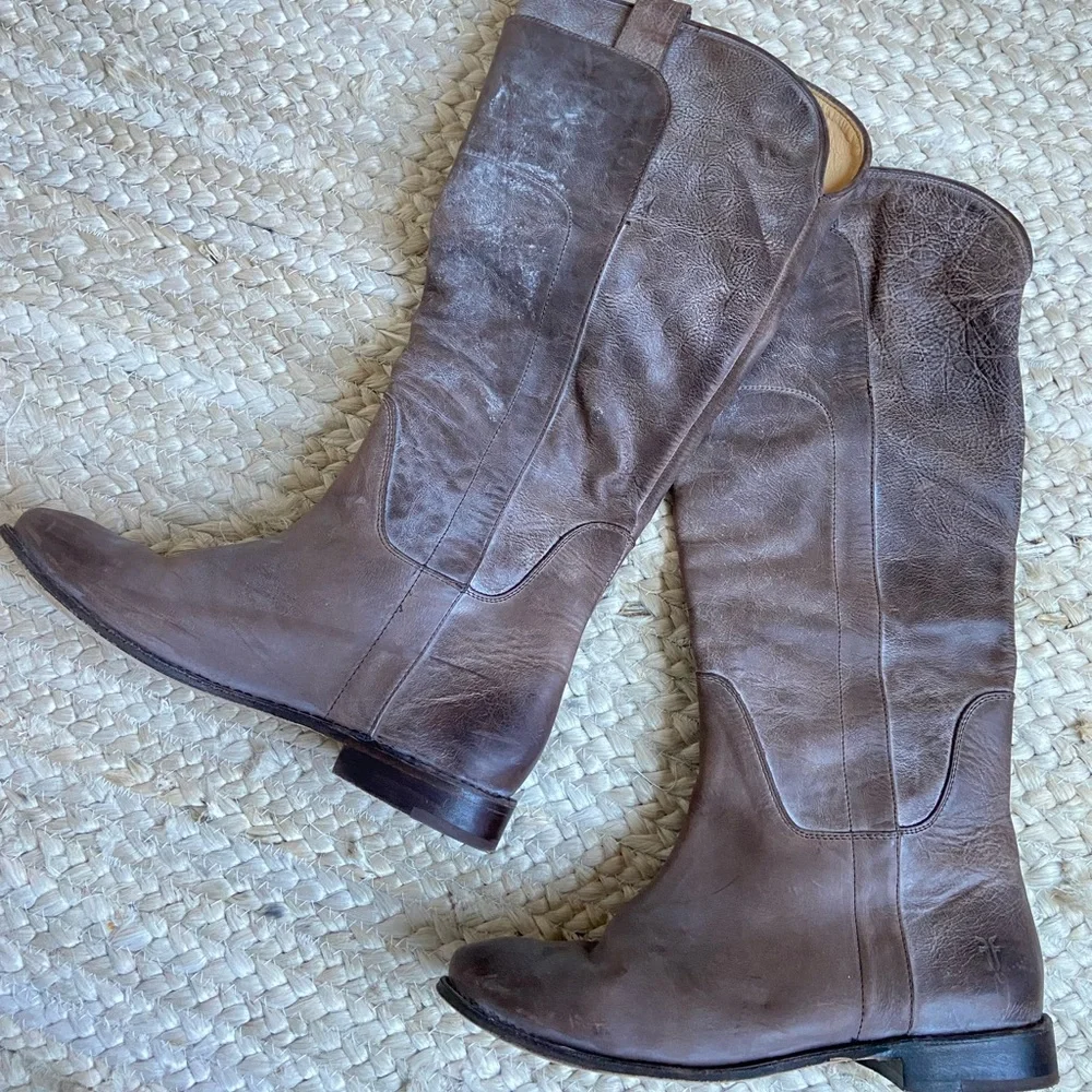 Frye Paige Tall Riding Boot - Picture 2 of 9